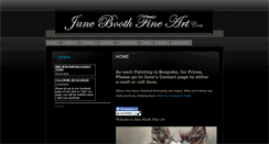 Desktop Screenshot of janeboothfineart.com